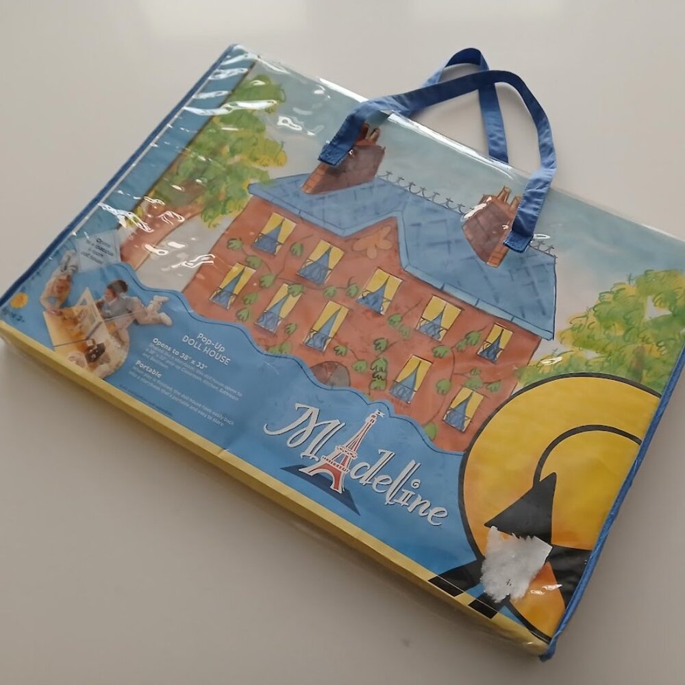 Madeline Pop Up Doll House with Carry Case - Vintage, Rare